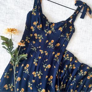Reformation Nikita floral midi dress.